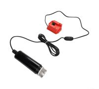 Fauhapyway Pompe de transfert d'eau 18 V 635 GPH pour drainage de piscine et lit de jardin avec filtre en maille (A)