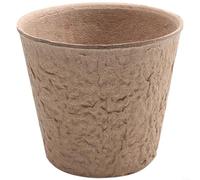 Fauhapyway Pots en pâte biodégradables pour pépinière - 5,3 cm de haut - Gobelets en papier pour la croissance des racines - Plateaux respirants et empilables - Bleu