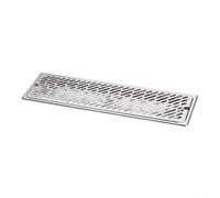 Fauhapyway pour bac Récupérateur Café 53x16cm Acier Inoxydable pour robuste | Tuyau drainage inclus, évacuation auto, garde comptoir sec, acier , 53x16x3cm