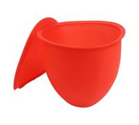 Fauhapyway pour doublure Bol 18x10cm Pour Pâte Et Crème pour doublure(Red) | Bec verseur pratique, ajustement parfait 5L, matériau souple, évite les débordements, blanc