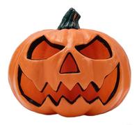 Fauhapyway pour lanterne Citrouille Halloween Orange 10 Pouces Lumineuse | Plastic, Multicolor Dynamic Lights, pour battery Operated (3 LR44 Included), On/off Switch, Indoor/outdoor Decor