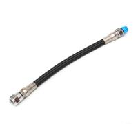 Fauhapyway Régulateur de plongée haute pression pour plongée en nylon tressé 15 cm 22,5 cm pour BCD 1ère étape jauge 350 bar Noir (22,5 cm)
