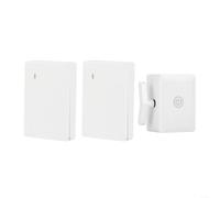 Fauhapyway Robot de commutation pour bouton intelligent, télécommande RF poussoir pour contrôler les lumières depuis le lit, doigt ABS blanc pour BOT 51 x 54 mm