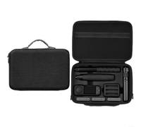 Fauhapyway Sac de rangement pour Insta360 X5/X4, étui rigide en EVA avec poche en maille, transport à l'épaule portable pour voyage