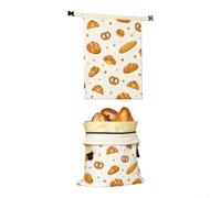 Fauhapyway Sacs Conservation Pain pour coton Naturel Lavables Écologiques | Lavable à la main, eau froide, écologique, plastique, pour idéal conservation pain frais quotidien