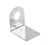Fauhapyway Support à angle droit en acier inoxydable pour montage de robinet purificateur d'eau, plaque murale pour surfaces lisses et carreaux (21 mm)