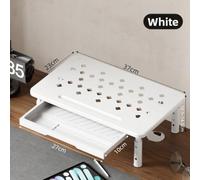 Fauhapyway Support Imprimante pour robuste Capacité 20kg Max Support Imprimante(White)
