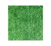 Fauhapyway Tapis de gazon artificiel imperméable 1 x 2 m (1 x 1 m) | 1 x 2 m de grande taille, dos imperméable, trous de drainage, pas d'eau stagnante, idéal pour les patios