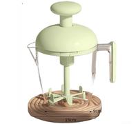 Fauhapyway Tasse Batteur en PP pour robuste Ergonomique Tasse Batteur en(Green)