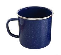 Fauhapyway Tasse de camping en émail de 330 ml avec poignée pour les activités de plein air comme la randonnée, les voyages et les pique-niques