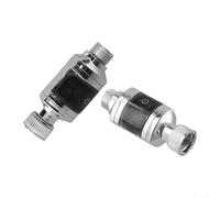 Fauhapyway Thermomètre à eau de douche LED en temps réel - Moniteur de température - Tuyaux de 1,27 cm - Capteur sensible Celsius Fahrenheit