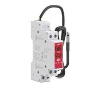 Fauhapyway Thermostat programmable à affichage numérique - Capteur de sonde - Montage sur rail DIN - Contrôle de la température et de l'humidité - Automatisation de la vie