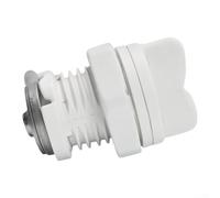 Fauhapyway Verrou de porte de compartiment sans clé pour camping-car et cabine d'accès, loquet ABS, installation facile, blanc pour les voyages en caravane