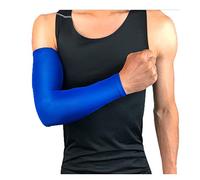 Fauhsto Manchons Manches De Bras Protection Solaire Anti UV Manchettes Prot¨¨ge Bras Arm Sleeve pour Sport V¨¦lo Golf Cyclisme Basketball (1 Paire M-XXL)
