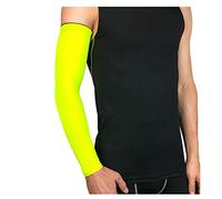Fauhsto Manchons Manches De Bras Protection Solaire Anti UV Manchettes Prot¨¨ge Bras Arm Sleeve pour Sport V¨¦lo Golf Cyclisme Basketball (1 Paire M-XXL)