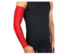 Fauhsto Manchons Manches De Bras Protection Solaire Anti UV Manchettes Prot¨¨ge Bras Arm Sleeve pour Sport V¨¦lo Golf Cyclisme Basketball (1 Paire M-XXL)