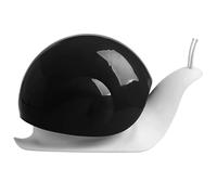 Fauitay 120 ML Conception Escargot Distributeur De Savon Liquide Savon Pompe Distributeur Bouteille pour Cuisine Salle De Bains (Noir)