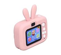 Fauitay Appareil Photo Numérique pour Enfants 20MP Appareil Photo Selfie pour Enfant Jouet Appareil Photo pour Tout-Petits avec Avant Arrière Double Synchronisation 5s Vidéo HD 1080P (Rose)