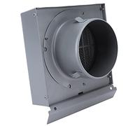 Fauitay Cache mural pour conduit de ventilation en acier inoxydable pour hotte aspirante (diamètre du tube de 100 mm)