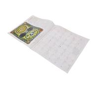 Fauitay Calendrier des Sorcières 2026, Planificateur Astrologique en Papier couché avec Rituels de Sorts de Phases de Lune, pour les Amateurs D'arts Mystiques, Décoration D'intérieur