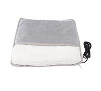 Fauitay Chauffe-Pieds électrique, alimenté par USB, Chauffage Rapide, Doux, Amovible, Lavable, avec Matériau en Coton, pour Une Utilisation en Intérieur en Hiver, 5 V