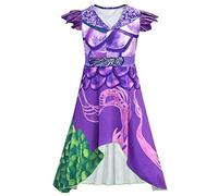 Fauitay Costume pour enfant fille 3 ans, costume Audrey Evie Mal Déguisement de dragon mal pour enfant fille Costume de cosplay