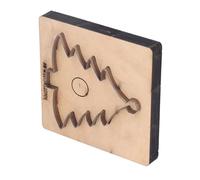 Fauitay Cuir Craft Die Die Cuir Coupe Die Punch Tool Set Forme de Noël Forme D'alliage Birch en Acier Birch Bois pour en Caoutchouc en Papier
