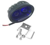 Fauitay Lampe de Travail LED pour Chariot élévateur, Lampe de Travail Bleue en Alliage D'aluminium 20 W avec Design, pour Camions, Navires, Bus, Excavatrices, Chariots élévateurs,