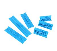 Fauitay Lot de 3 emporte-pièces en plastique de qualité alimentaire avec lettres de l'alphabet pour décoration de gâteaux
