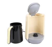 Fauitay Machine à café Turque 400 W, Cafetière électrique avec Tasse, pour la Maison, le Bureau et les Voyages (Jaune)