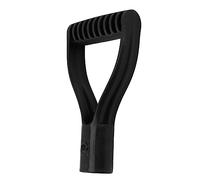 Fauitay Poignée de Pelle en Plastique avec Poignée en D, Remplacement de | Pour Pelle à Neige, Râteau à Creuser, Fourche de Jardin, Léger 100 G, Poignée Ergonomique Antidérapante, Conception à Vis