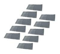 Fauitay Sacs de Sable Vides contre les Inondations, Paquet de 10, | Barrière de Pluie Réutilisable, Doublure Imperméable Robuste, Ouverture élastique pour un Remplissage Facile du Sable,