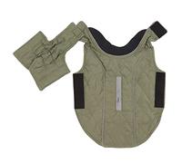 Fauitay Veste d'hiver Réfléchissante pour Chien, Manteau Coupe en Polyester Doux avec Bande Réfléchissante pour Chiens de Taille Moyenne comme Chihuahua Doberman Husky Golden (M)