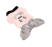 Fauitay Vêtements d'hiver pour Chien, Jolie Tenue Chaude à la Mode pour Animaux de Compagnie avec Col Rond et Bouton-Pression, pour Chiens de Taille Moyenne et Grande, Promenade en (4XL)