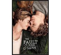 Fault In Our Stars, The - Poster - One Sheet + cadre amovible, Shinsuke® Maxi plastique noir, vitre acrylique