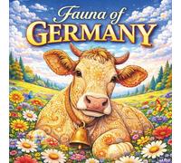 Fauna of Germany: A Coloring Book for Adults. Take a relaxing journey through the typical fauna of Germany.