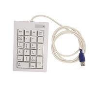 FAUOSWUK 7.3 Clavier Numérique 21 Clé Mécanique Numpad, Mini-Numéro de Numéro Portable avec Interface USB pour Le Jeu de Financement de Bureau de Jeu et Play