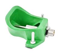 FAUOSWUK Abreuvoir à Tétine en Plastique de qualité Supérieure, Anti-Corrosion, Installation Facile pour Animaux de Ferme, Vert 5.2 Pouces, 1 Pièce pour Porcs et Moutons