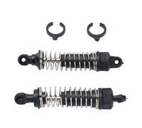 FAUOSWUK Absorbeur D'Amortisseur RC Car, RC Metal Agborberber Kit Plastic et Métal Amortisseur de Chocs Métalliques Compatible avec SCY 16101 16102 16103 16201 RC Cars, Facile à Installer