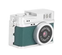 FAUOSWUK Appareil Photo Numérique Porte-clés, Enregistreur Vidéo 1080P avec Objectif Super HD avec Flash et écran coloré, pour Les Voyages et Les études (Verte)