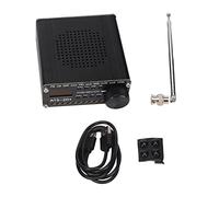 FAUOSWUK ATS 20+ FM AM World Band Digital Receiver Radio Portable avec Technologie 0,96 Pouces Écran de Type C Charge pour Le Camping en Plein Air