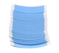 FAUOSWUK Bande de Bande de Perruque Avant en Dentelle Anti-transpiration 50 Pièces, Adhésif Respirant Double Face pour une Installation Facile (Bleu)