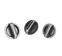 FAUOSWUK Bouton de Commande de Climatisation UB9C 61 195 AC pour BT-50, Matériau ABS pour une durabilité Durable, 3 Pièces, Conception Facile à Clipser