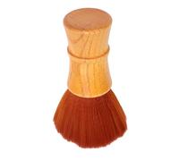 FAUOSWUK Brosse de Nettoyage de Disques, Manche en Bois Rétro en Fibre Fine Non Statique, Dépoussiérage Professionnel pour Le Nettoyage des Albums CD, pour Enregistrements