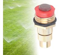 FAUOSWUK Buse de Pulvérisation D'arrosage de Brumisation D'arrosage de Jardin Réglable avec Couvercle en Cuivre Rotatif - Installation Facile, Bonne Performance D'économie d'eau - pour la Production