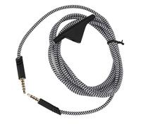 FAUOSWUK Câble D'extension pour Casque de Jeu, Cordon Durable et Flexible avec Contrôle du Volume pour PC Smartphone 2m