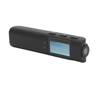 FAUOSWUK Caméra de Sport à Lunettes, Caméra FPV Grand Angle 2,7K HD 110 ° avec écran de 0,96 Pouces, avec Application Roadcam pour Le Cyclisme, la Randonnée, la Pêche, la Marche d (Noire)