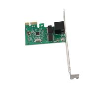 FAUOSWUK Carte LAN Gigabit Haut Débit avec Interface PCI Express X1, Prenant en Charge Les Normes IEEE, Parfaite pour Les Systèmes Unix, Une Transmission de Données Stable