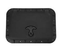 FAUOSWUK Casiers de Pont de Bateau de 14 "x 10,6", Couverture Carrée de Pont Carrée Couverture de canoë en Kayak avec Sac de Rangement, Léger et Résistant aux Intempéries Durables