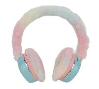 FAUOSWUK Casque Bluetooth avec Cache-Oreilles en Peluche et Conception